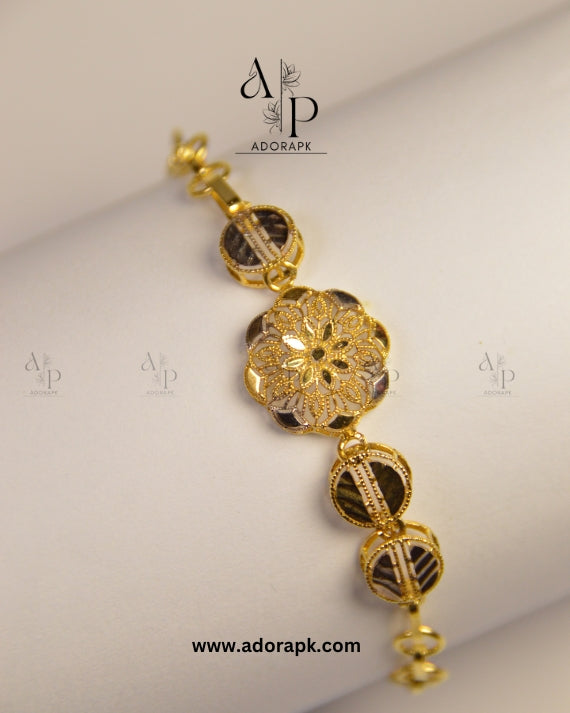 Gold-Plated Blossom Luxe Bracelet