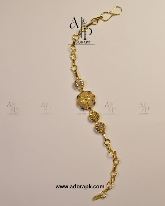 Gold-Plated Blossom Luxe Bracelet